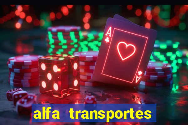 alfa transportes novo hamburgo