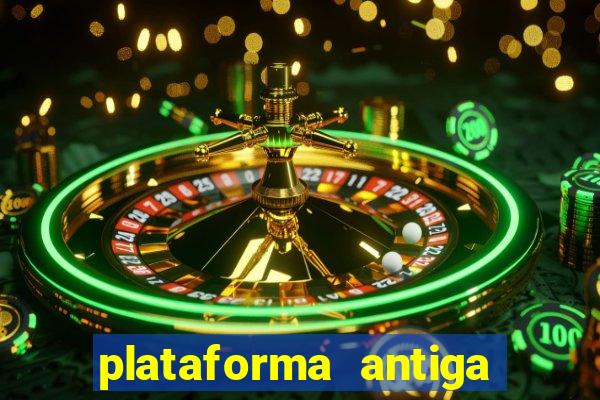 plataforma antiga de jogos