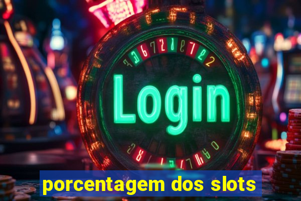 porcentagem dos slots