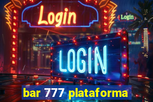 bar 777 plataforma