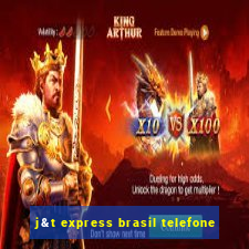 j&t express brasil telefone