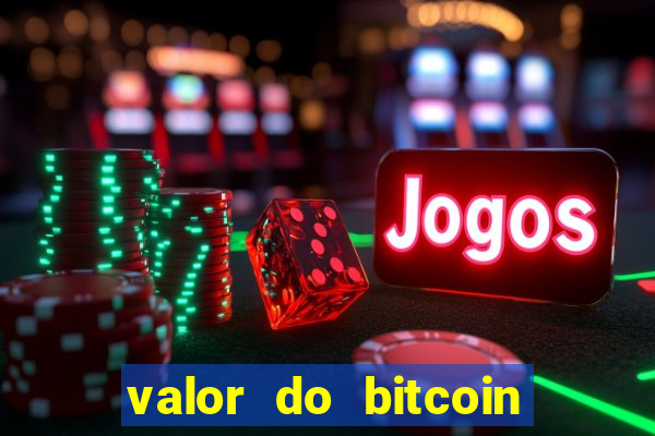 valor do bitcoin em 2020 em reais