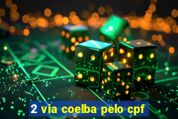 2 via coelba pelo cpf